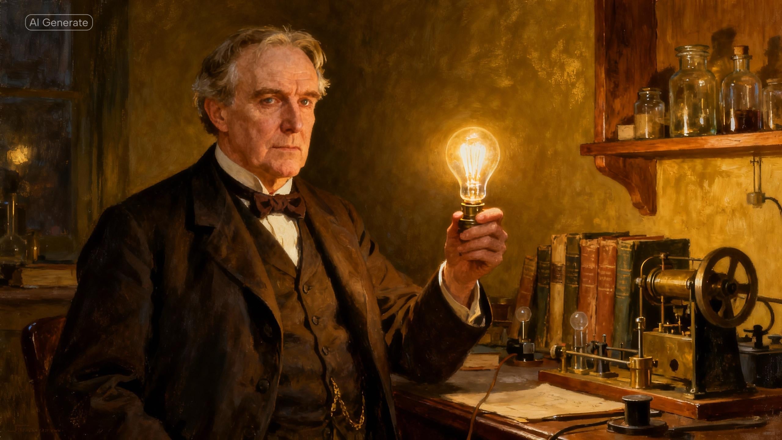 If Thomas Edison Is Alive Today, What Kind of Light Would He Invent for a Post-COVID World?