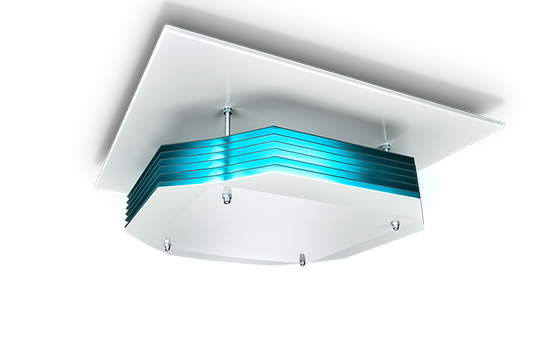 uv-c ceiling light