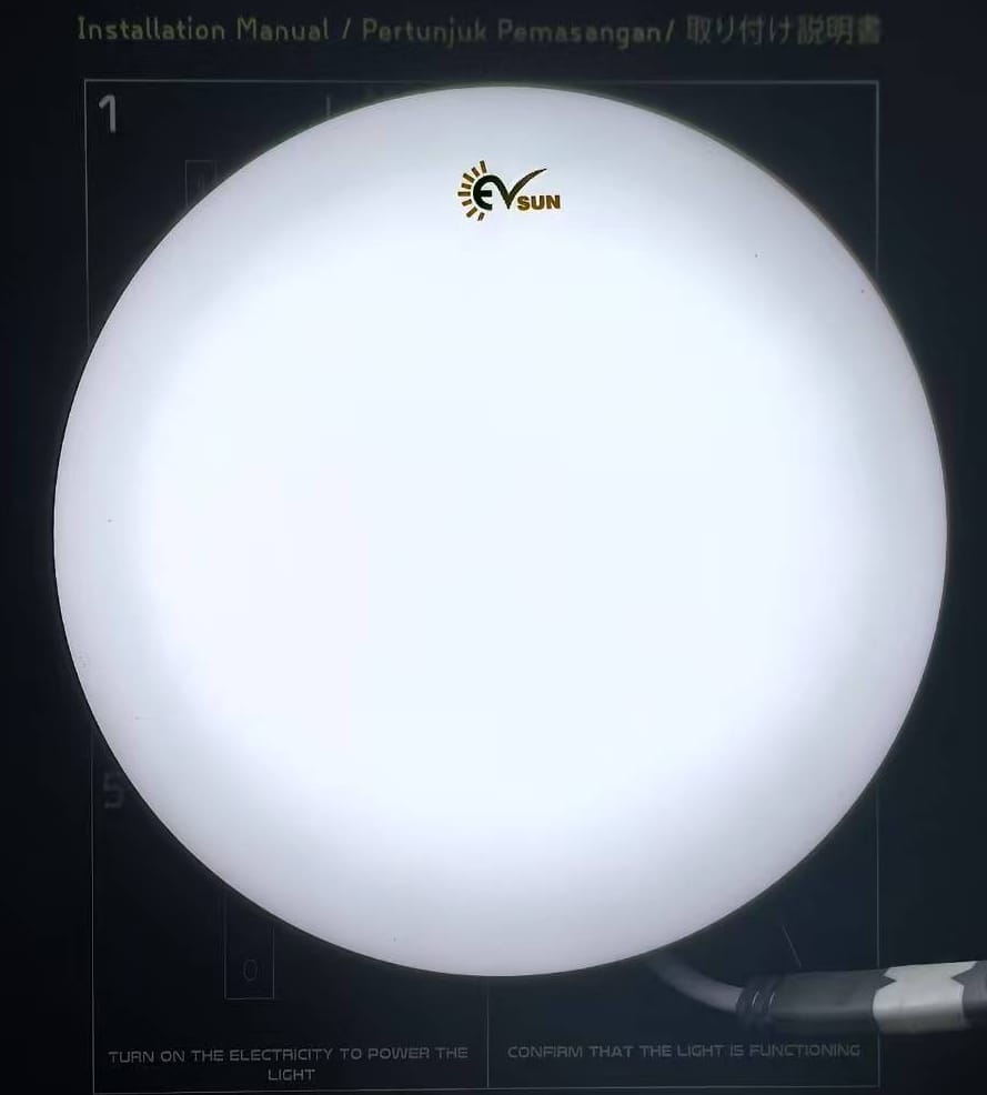 * Free Installation* Round Shaped Sterilising Surface Mounted Down Light - World's 1st Non-UV Sterilising LED Light